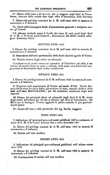 Calendario generale del Regno pel ... compilato d'ordine del Re per cura del Ministero dell'interno ...