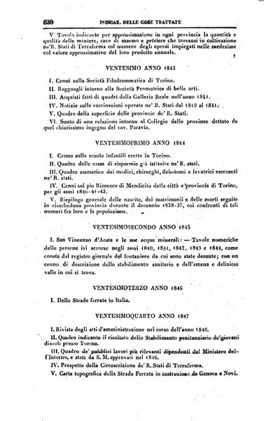 Calendario generale del Regno pel ... compilato d'ordine del Re per cura del Ministero dell'interno ...