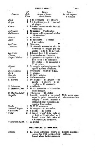 Calendario generale del Regno pel ... compilato d'ordine del Re per cura del Ministero dell'interno ...