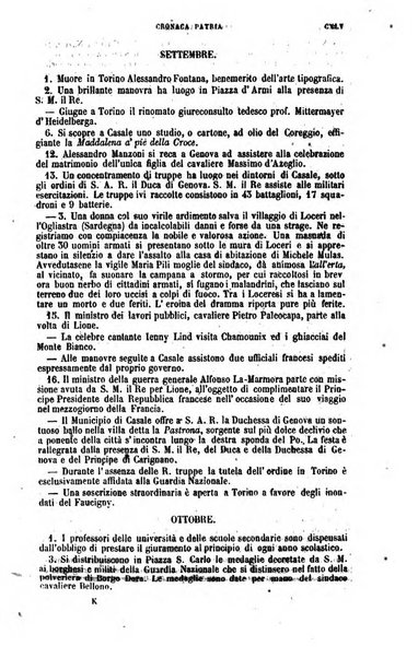 Calendario generale del Regno pel ... compilato d'ordine del Re per cura del Ministero dell'interno ...