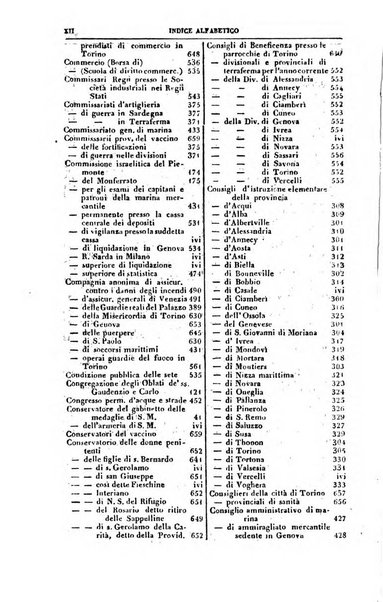 Calendario generale del Regno pel ... compilato d'ordine del Re per cura del Ministero dell'interno ...