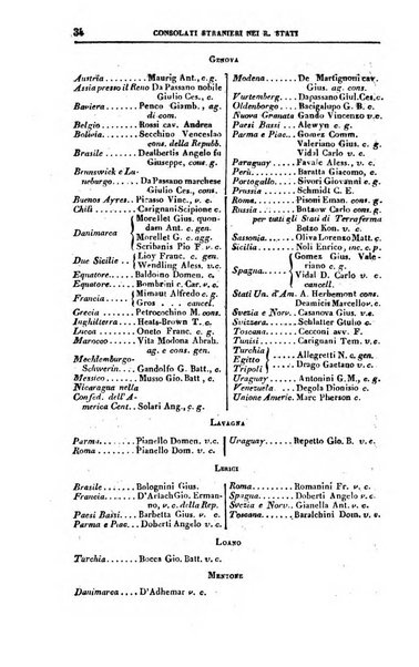 Calendario generale del Regno pel ... compilato d'ordine del Re per cura del Ministero dell'interno ...