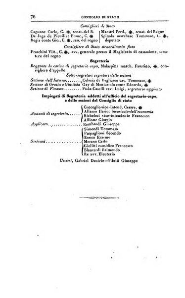 Calendario generale del Regno pel ... compilato d'ordine del Re per cura del Ministero dell'interno ...