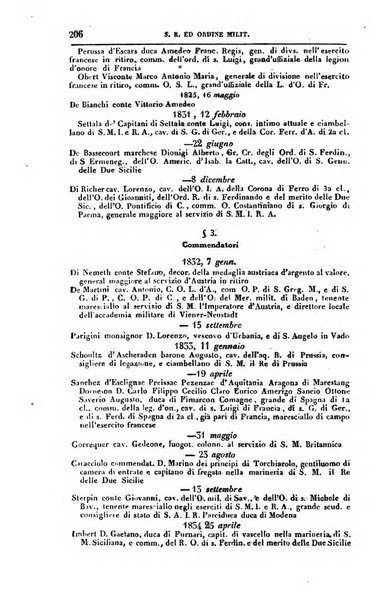 Calendario generale del Regno pel ... compilato d'ordine del Re per cura del Ministero dell'interno ...