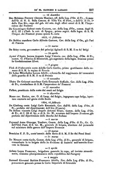 Calendario generale del Regno pel ... compilato d'ordine del Re per cura del Ministero dell'interno ...