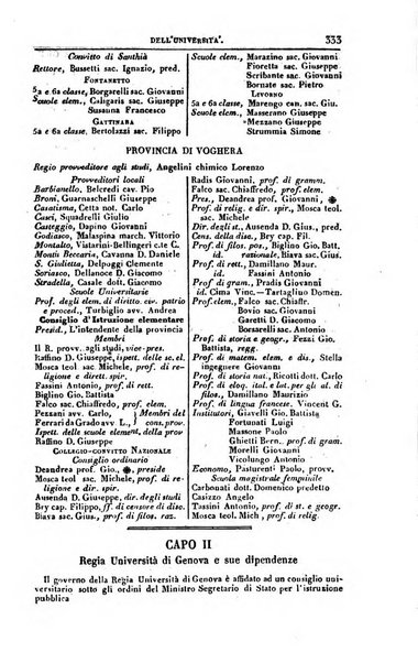 Calendario generale del Regno pel ... compilato d'ordine del Re per cura del Ministero dell'interno ...