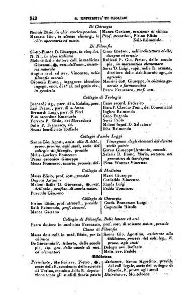 Calendario generale del Regno pel ... compilato d'ordine del Re per cura del Ministero dell'interno ...