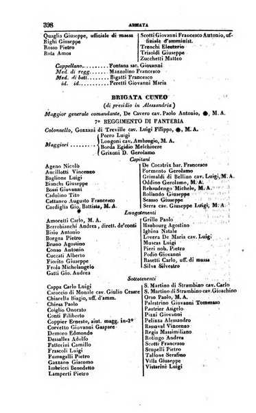 Calendario generale del Regno pel ... compilato d'ordine del Re per cura del Ministero dell'interno ...