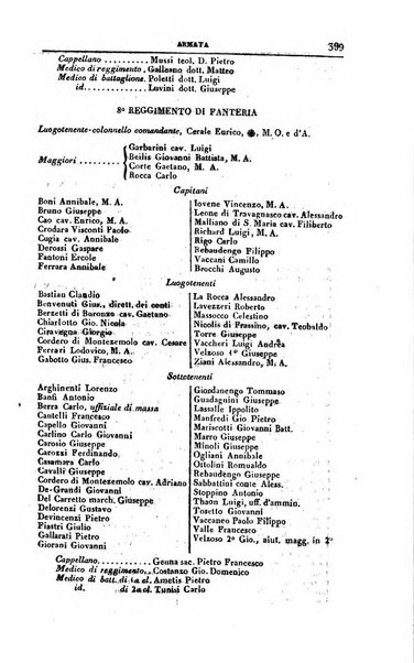 Calendario generale del Regno pel ... compilato d'ordine del Re per cura del Ministero dell'interno ...