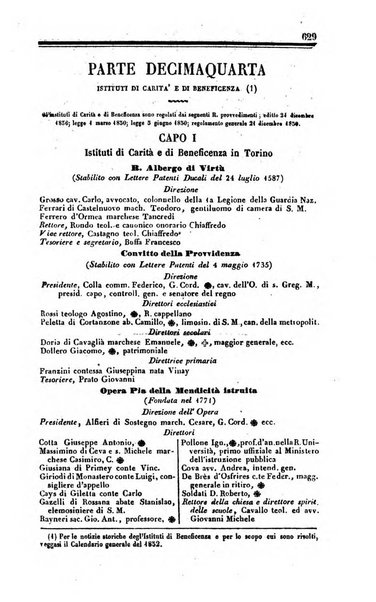 Calendario generale del Regno pel ... compilato d'ordine del Re per cura del Ministero dell'interno ...