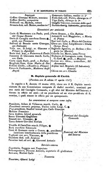 Calendario generale del Regno pel ... compilato d'ordine del Re per cura del Ministero dell'interno ...