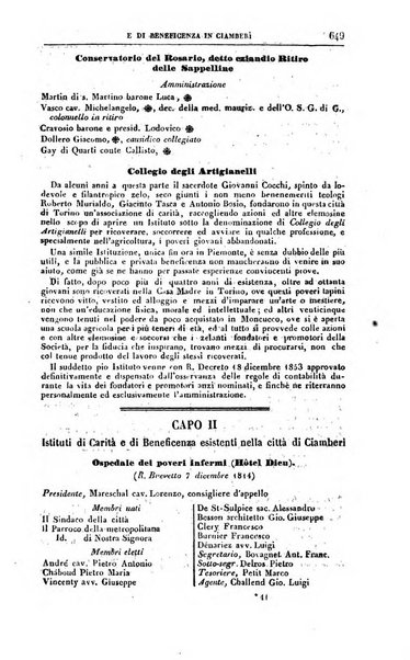 Calendario generale del Regno pel ... compilato d'ordine del Re per cura del Ministero dell'interno ...