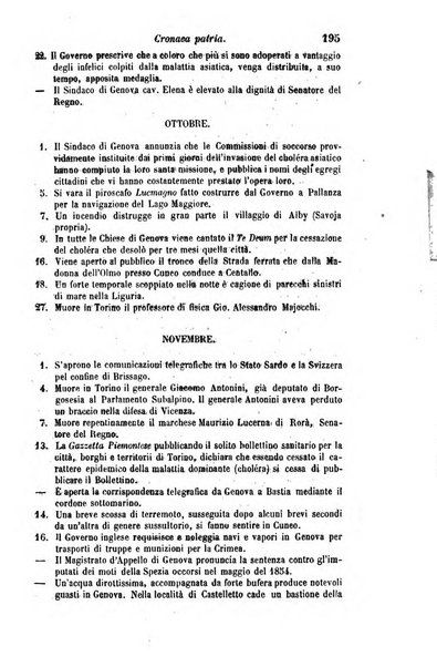 Calendario generale del Regno pel ... compilato d'ordine del Re per cura del Ministero dell'interno ...