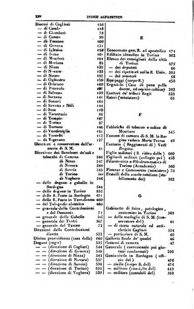 Calendario generale del Regno pel ... compilato d'ordine del Re per cura del Ministero dell'interno ...