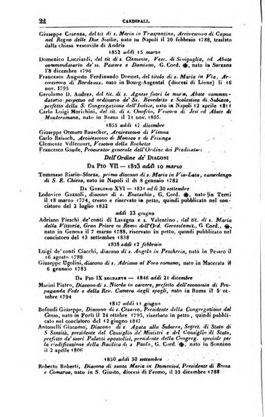 Calendario generale del Regno pel ... compilato d'ordine del Re per cura del Ministero dell'interno ...