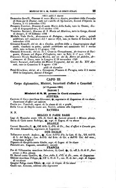 Calendario generale del Regno pel ... compilato d'ordine del Re per cura del Ministero dell'interno ...