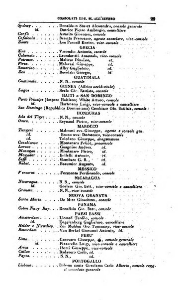 Calendario generale del Regno pel ... compilato d'ordine del Re per cura del Ministero dell'interno ...