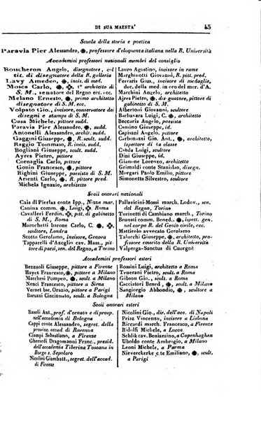 Calendario generale del Regno pel ... compilato d'ordine del Re per cura del Ministero dell'interno ...