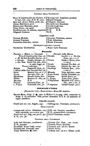 Calendario generale del Regno pel ... compilato d'ordine del Re per cura del Ministero dell'interno ...