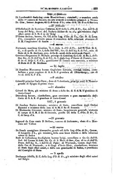 Calendario generale del Regno pel ... compilato d'ordine del Re per cura del Ministero dell'interno ...