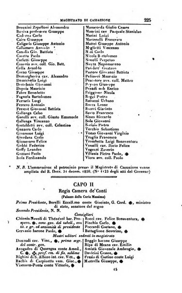 Calendario generale del Regno pel ... compilato d'ordine del Re per cura del Ministero dell'interno ...