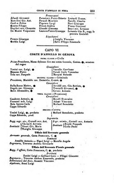 Calendario generale del Regno pel ... compilato d'ordine del Re per cura del Ministero dell'interno ...