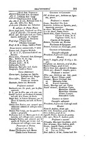 Calendario generale del Regno pel ... compilato d'ordine del Re per cura del Ministero dell'interno ...