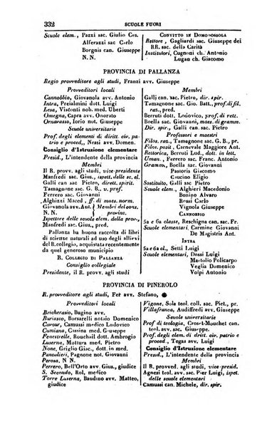 Calendario generale del Regno pel ... compilato d'ordine del Re per cura del Ministero dell'interno ...