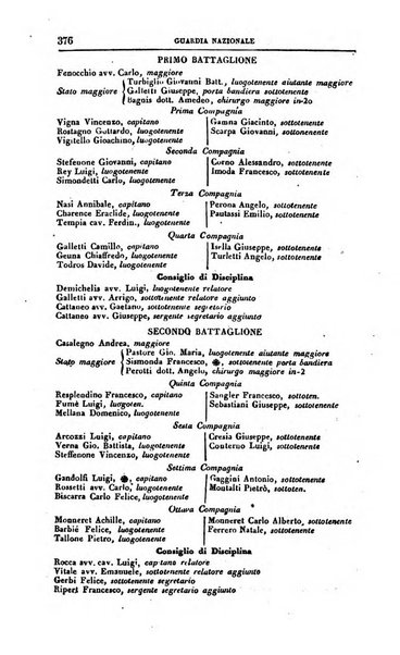 Calendario generale del Regno pel ... compilato d'ordine del Re per cura del Ministero dell'interno ...