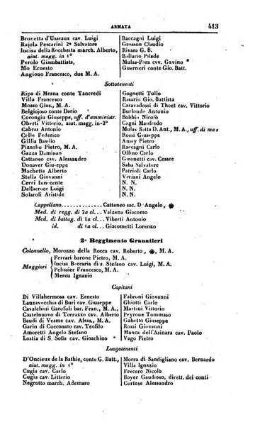 Calendario generale del Regno pel ... compilato d'ordine del Re per cura del Ministero dell'interno ...