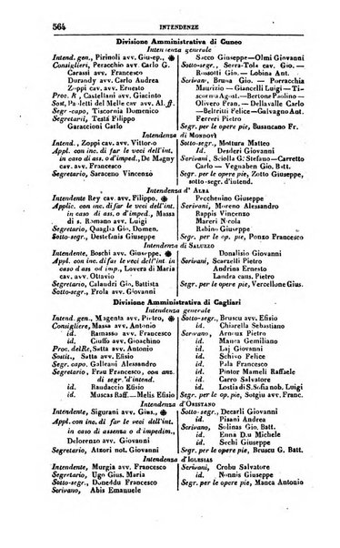 Calendario generale del Regno pel ... compilato d'ordine del Re per cura del Ministero dell'interno ...