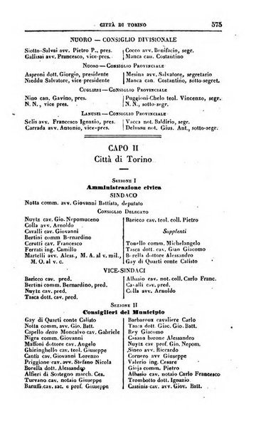 Calendario generale del Regno pel ... compilato d'ordine del Re per cura del Ministero dell'interno ...