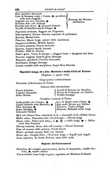 Calendario generale del Regno pel ... compilato d'ordine del Re per cura del Ministero dell'interno ...