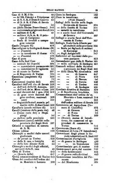 Calendario generale del Regno pel ... compilato d'ordine del Re per cura del Ministero dell'interno ...