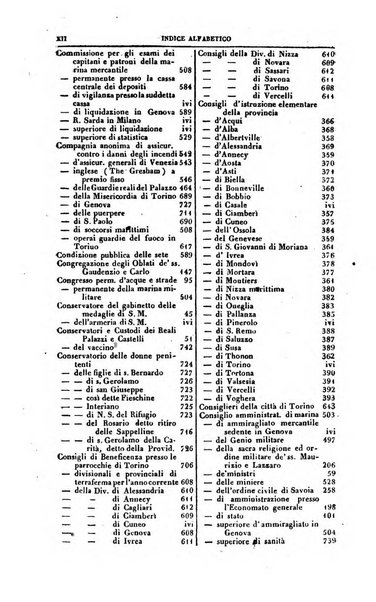 Calendario generale del Regno pel ... compilato d'ordine del Re per cura del Ministero dell'interno ...