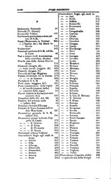 Calendario generale del Regno pel ... compilato d'ordine del Re per cura del Ministero dell'interno ...