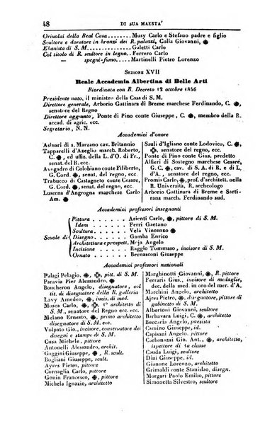 Calendario generale del Regno pel ... compilato d'ordine del Re per cura del Ministero dell'interno ...