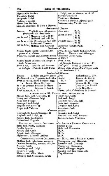 Calendario generale del Regno pel ... compilato d'ordine del Re per cura del Ministero dell'interno ...