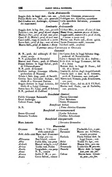 Calendario generale del Regno pel ... compilato d'ordine del Re per cura del Ministero dell'interno ...