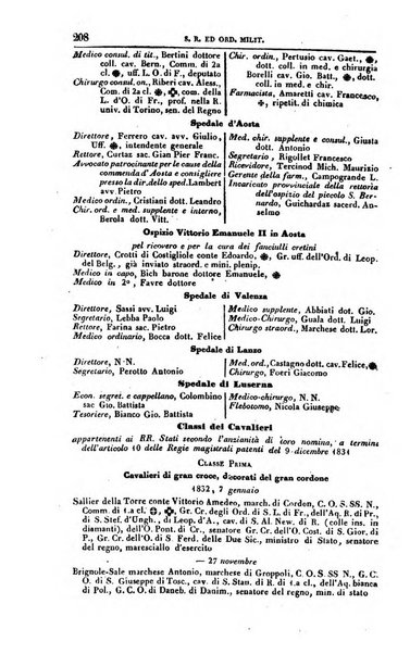 Calendario generale del Regno pel ... compilato d'ordine del Re per cura del Ministero dell'interno ...