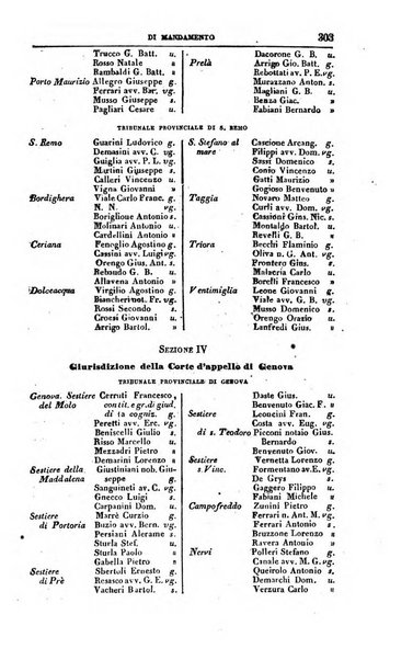 Calendario generale del Regno pel ... compilato d'ordine del Re per cura del Ministero dell'interno ...