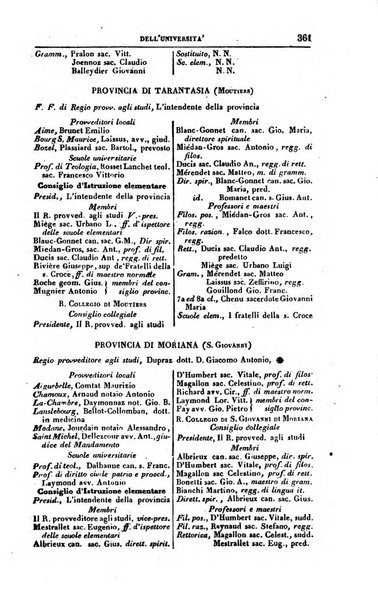 Calendario generale del Regno pel ... compilato d'ordine del Re per cura del Ministero dell'interno ...