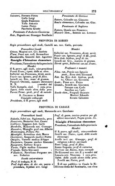 Calendario generale del Regno pel ... compilato d'ordine del Re per cura del Ministero dell'interno ...