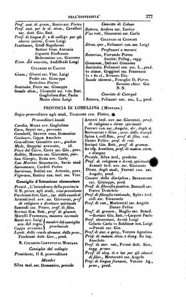 Calendario generale del Regno pel ... compilato d'ordine del Re per cura del Ministero dell'interno ...