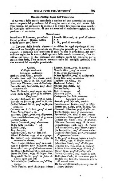 Calendario generale del Regno pel ... compilato d'ordine del Re per cura del Ministero dell'interno ...