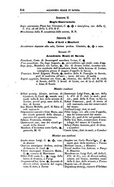 Calendario generale del Regno pel ... compilato d'ordine del Re per cura del Ministero dell'interno ...