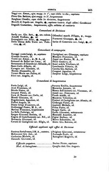 Calendario generale del Regno pel ... compilato d'ordine del Re per cura del Ministero dell'interno ...