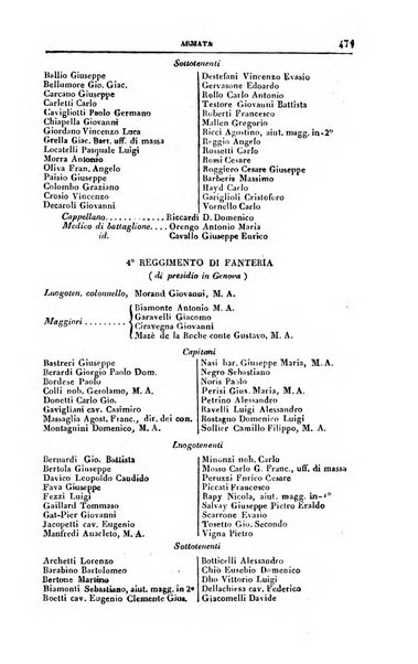 Calendario generale del Regno pel ... compilato d'ordine del Re per cura del Ministero dell'interno ...