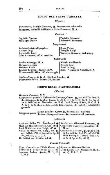 Calendario generale del Regno pel ... compilato d'ordine del Re per cura del Ministero dell'interno ...