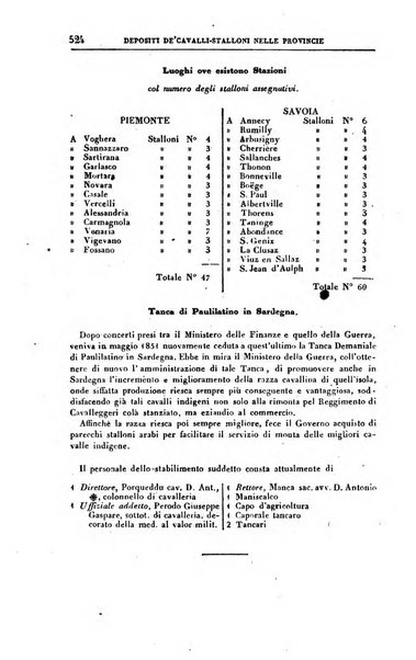 Calendario generale del Regno pel ... compilato d'ordine del Re per cura del Ministero dell'interno ...